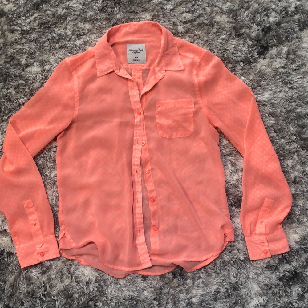 Bright American Eagle Button Up